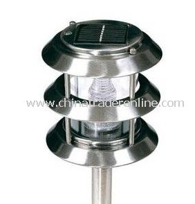 Stainless Steel Solar Lawn Lamp from China