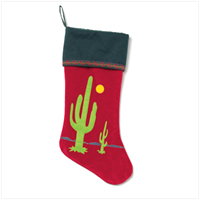 Cactus Velvet Stocking from China