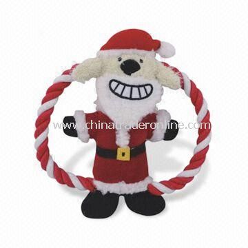 Christmas-themed Frisbee Dog Toy, Measures Ø18cm from China