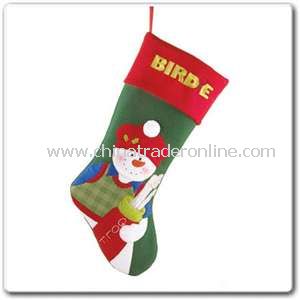 Golf Snowman Stocking