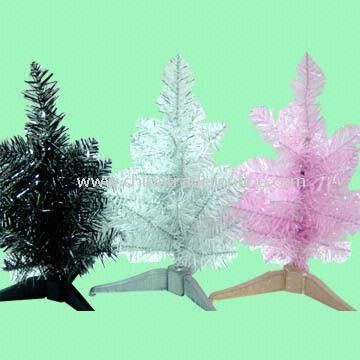 Christmas Table Trees, Available in Various Colors