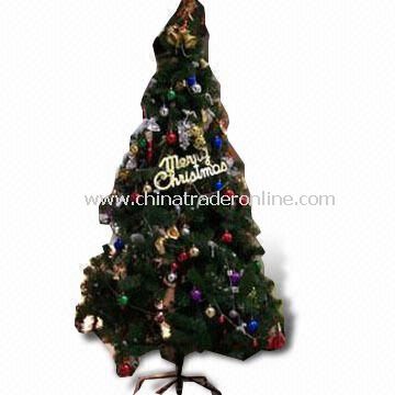 PVC Christmas Tree, Available in Customized Sizes and Designs, Height of 180cm