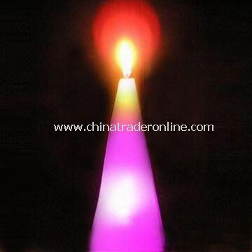 LED Flashing Candle, Suitable for Holiday and Christmas from China