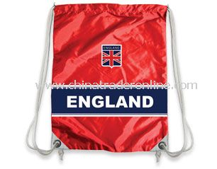 England football supporter drawstring bag from China