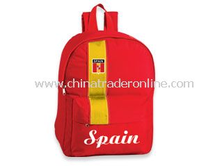 Football backpack for supporters from Spain from China