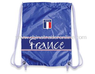 France soccer supporter drawstring bag from China