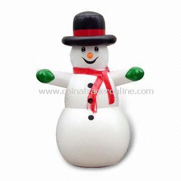 Inflatable Snowman with Pantone Color, Measuring 48 Inches from China