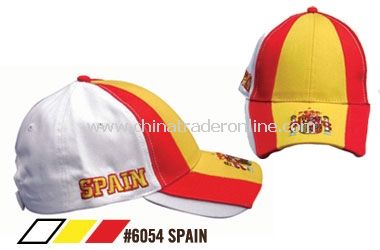 SOCCER CAPS FOR SUPPORTERS OF THE TEAM FROM SPAIN from China