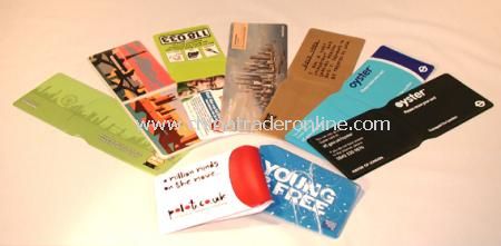 Oyster Style Travel Wallet (without Pinseal backing) Printed 4 colour process from China