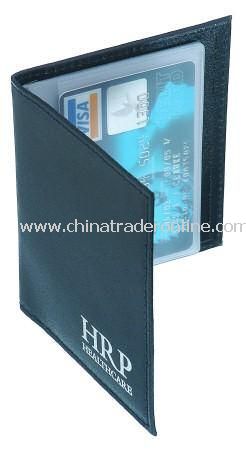 Knightsbridge Bonded British Leather, Moire Lined, Credit Card Wallet. from China