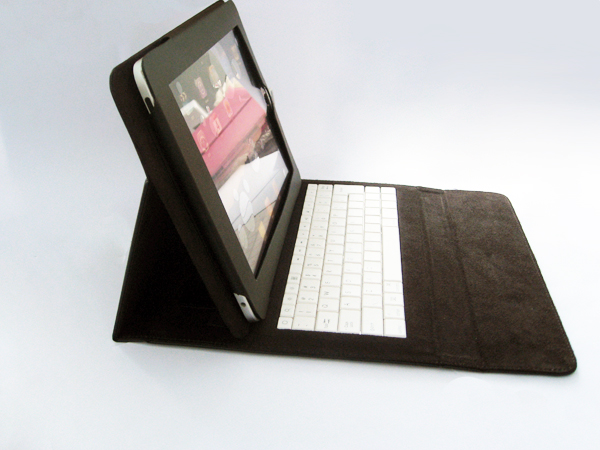 Apple ipad case leather Keyboard