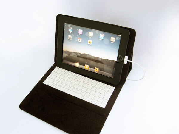 Apple ipad case leather Keyboard