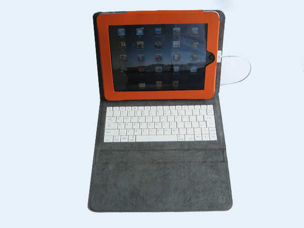 Apple ipad case leather keyboard 6