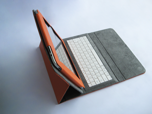 Apple ipad case leather keyboard 6