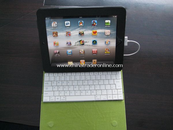 Apple ipad case leather Keyboard from China