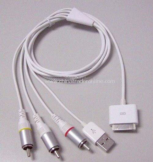 AV Cable /iPhone 3G/3GS/IPAD 3.2Version from China