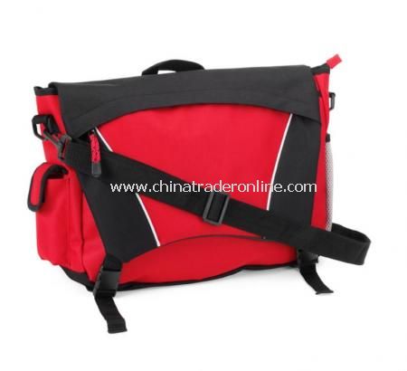 Document bag with multiple pockets, supplied with a shoulder strap (D)