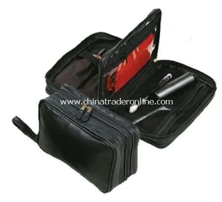 Balmoral Utility Wash Bag- Black from China