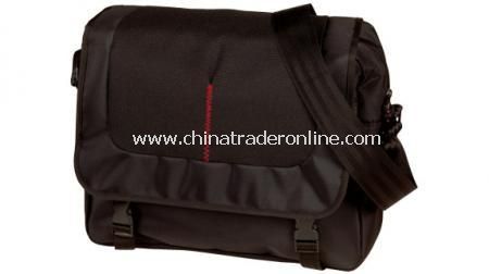 BUSINESS SHOULDER BAG  Front -and back zip pockets with mobile phone, pen loops and lanyard from China