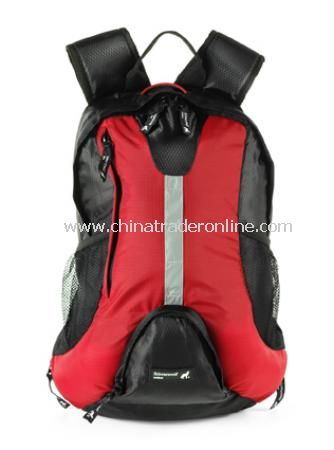 Wenns lightweight backpack with reflective strap, main compartment with water bag holder, includes r from China