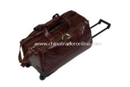 Leather Wheel Bag