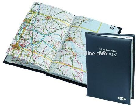 A5 Glove Box Atlas in Leather from China