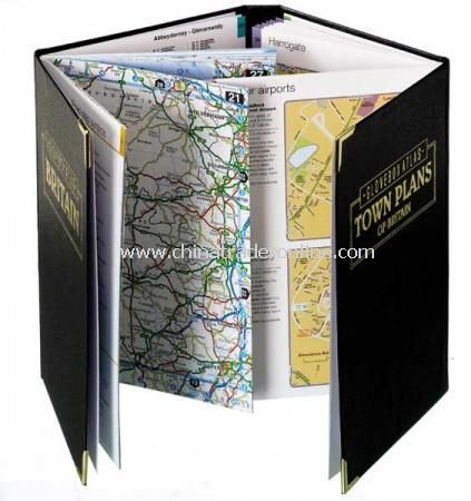 Glove Box Twin Set of A5 Atlas and Town Plans of Great Britain