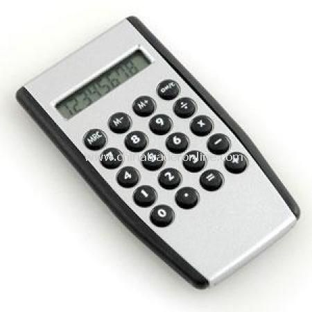 Pocket Size Calculator With Rubber Grip from China