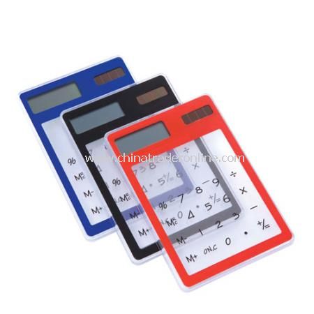 See Thru Calculator from China