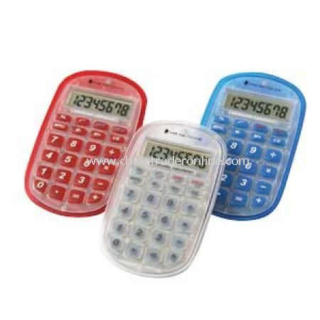 Transparent Mini Calculator from China