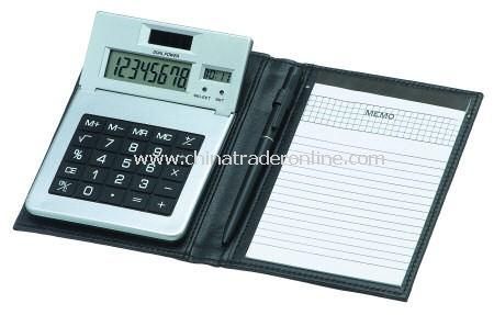 Dual Powered Silver Calculator from China