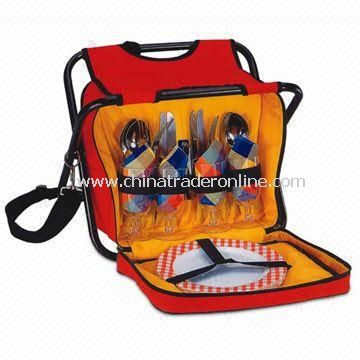 Insulated Cooler Bags, Made of 600D PVC from China