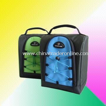 Lunch Bags with Front Mesh Pocket, in Different Color Combinations