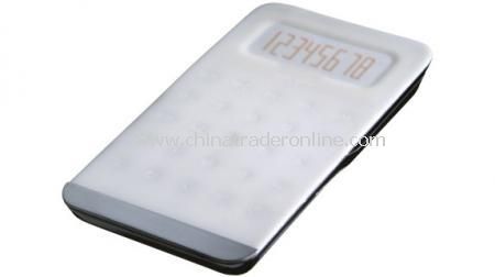 MARKSMAN 8 DIGIT POLAR CALCULATOR  8 digit calculator. the digits shine through the rubber from China