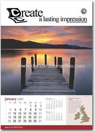 Beauty of Britain Calendar from China