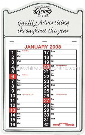 Engagement Wall Calendar