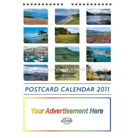 Postcard Calendar