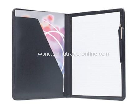 Bonded Leather A4 Conference Folder from China