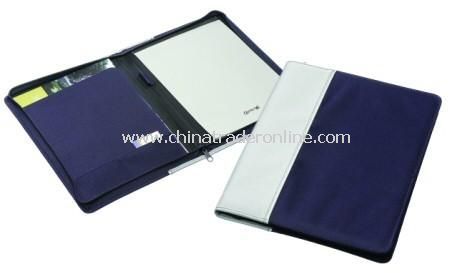 Brooklyn Two Tone A4 Zipped Conference Folder from China