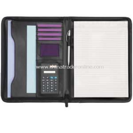 Dartford Zipped Folder with Calculator from China