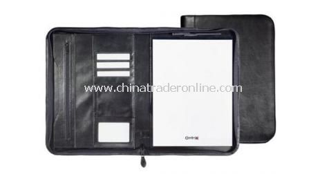 New Ebony A4 Zipper Portfolio from China
