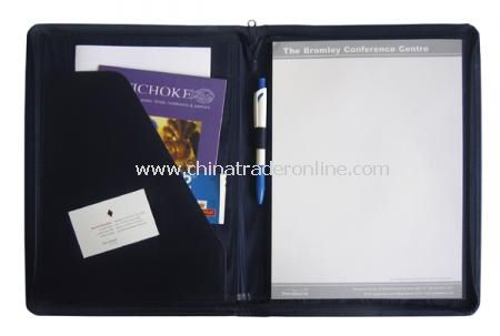 A4 Zipped Conference Folder