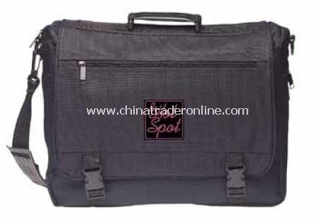 Black Polyester Briefcase