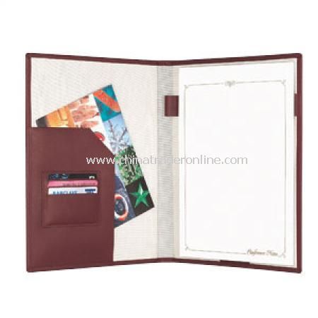 Regent A4 Recycled Leather Folder from China