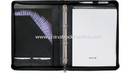 Zipper Portfolio With Ring Binder