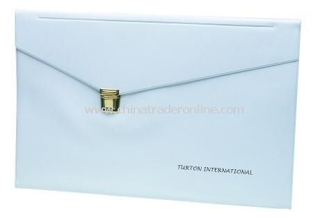 A4 PVC Gusseted Document Case from China