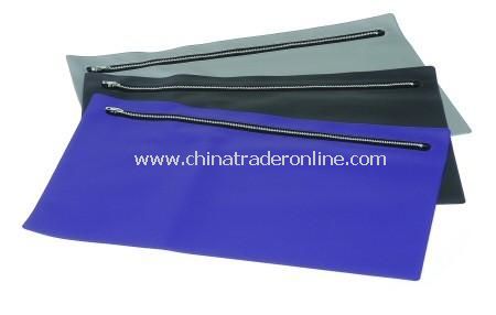 PVC Zipped A4 Document Wallet from China