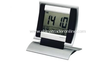 DESK LCD ALARM CLOCK WITH THERMOMETER