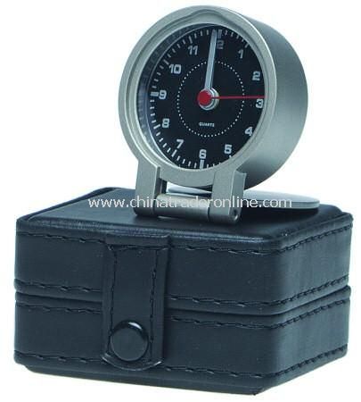 Folding Round Alarm Clock from China