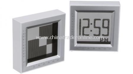 MARKSMAN PUZZLE COORDINATE CLOCK Puzzle alarm clock with snooze function and dual display f from China